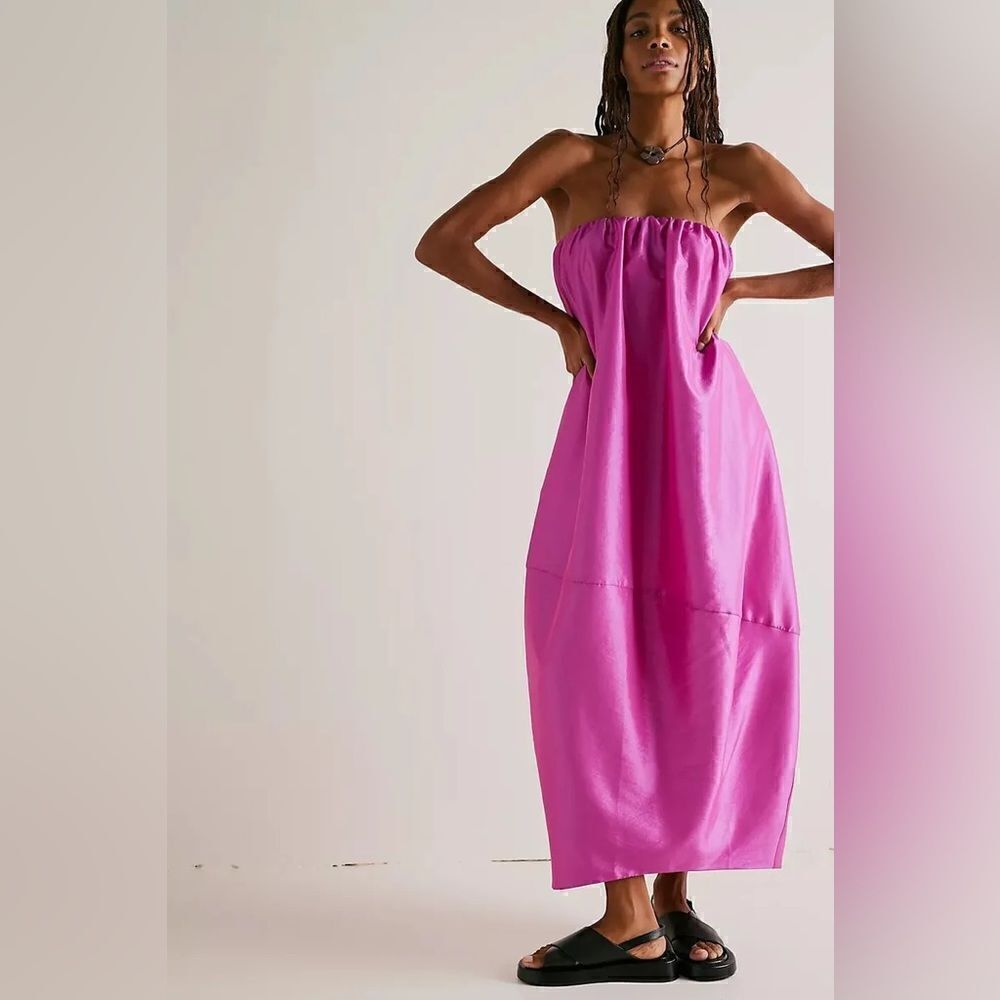 New Free People Emma Maxi Dress/ size XS - Picture 3 of 10
